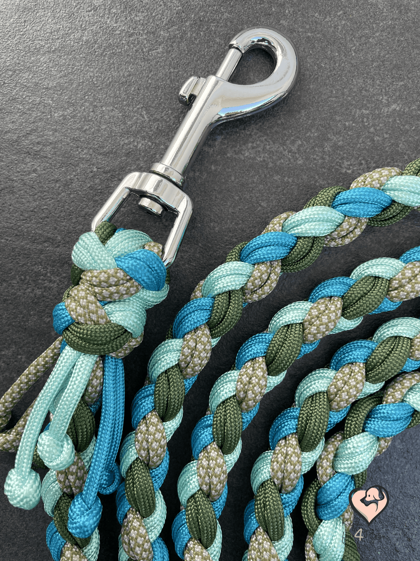 Paracord Leine - Knoten-für-vier-Pfoten