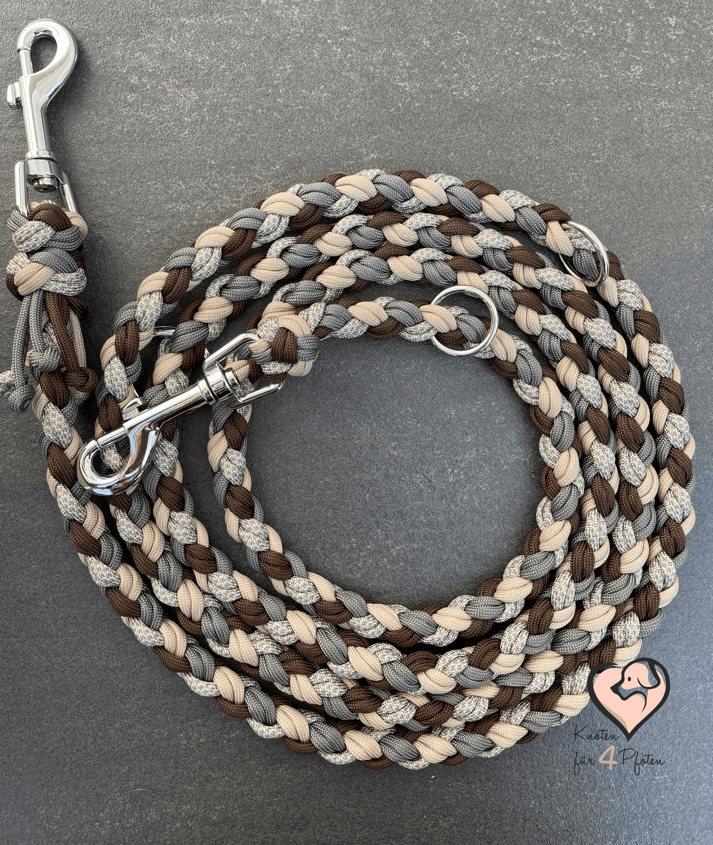 Paracord Leine - Knoten-für-vier-Pfoten