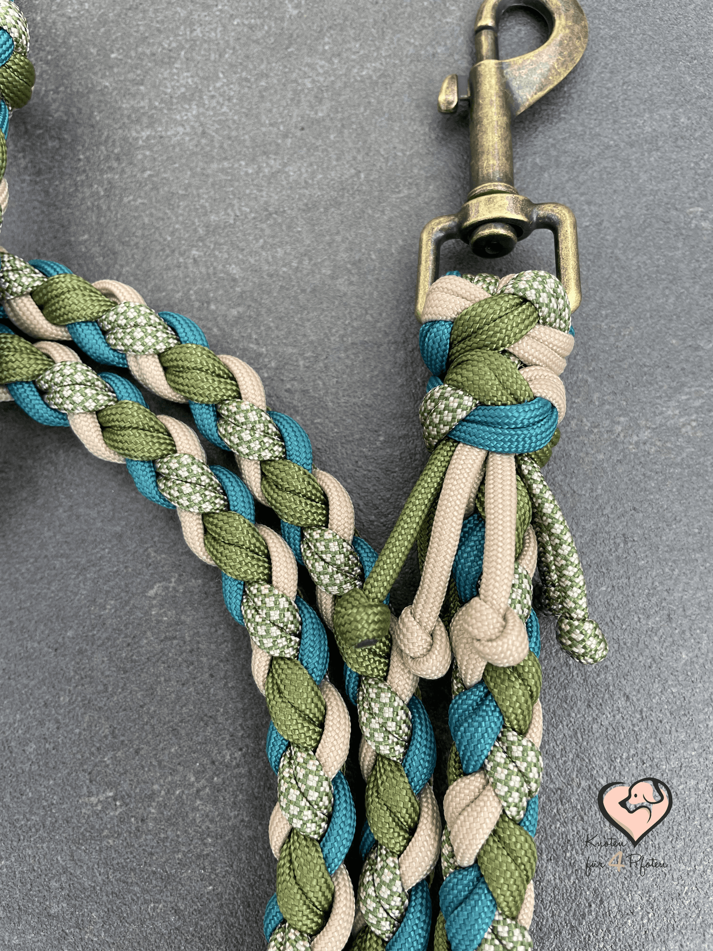 Paracord Leine - Knoten-für-vier-Pfoten