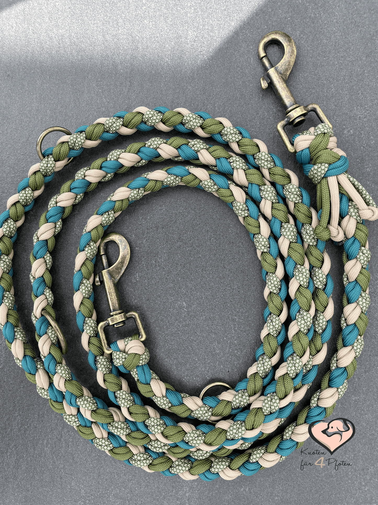 Paracord Leine - Knoten-für-vier-Pfoten