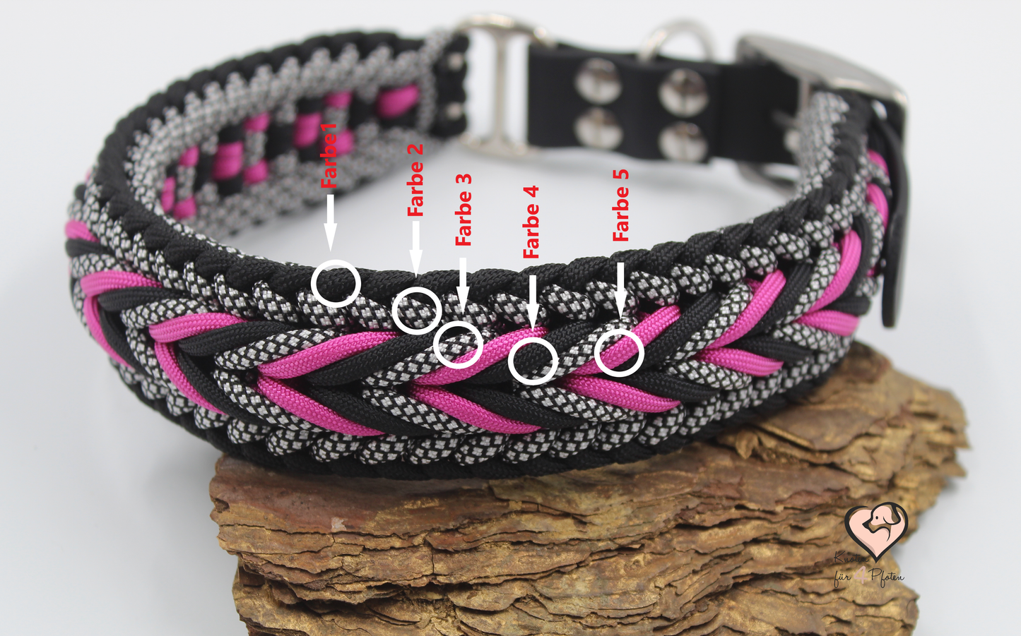 Halsband Wellenbenno groß
