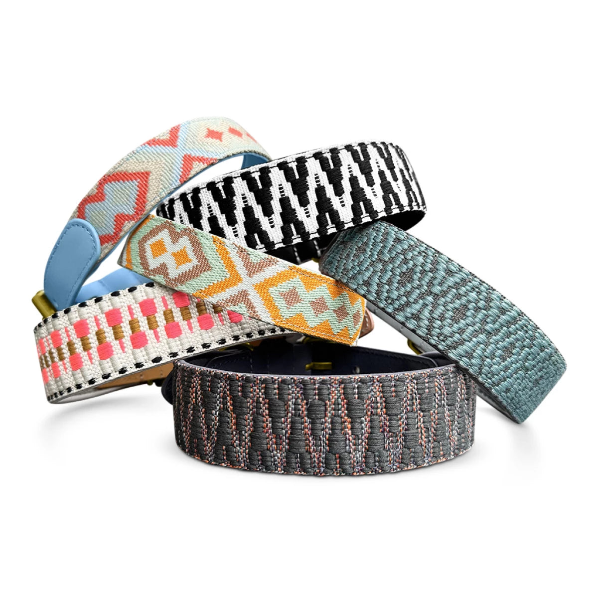 Knoten für vier Pfoten Hundehalsband Leder Anthrazit Hey Lana