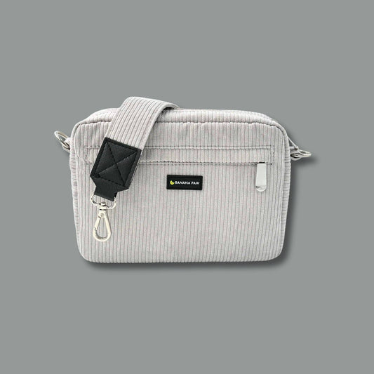 Knoten für vier Pfoten Tasche Silber Banana Paw
