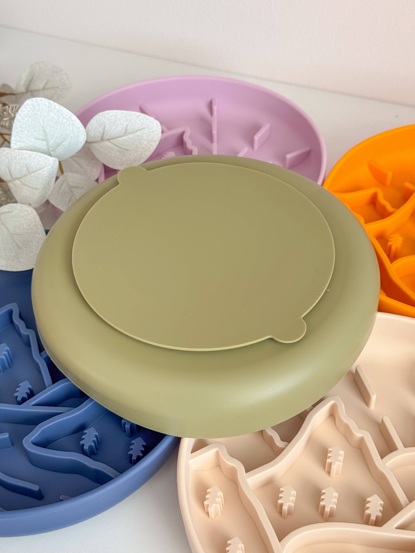 Slow Bowl Mountains, Schleckmatte für Hunde, Futternapf Hund