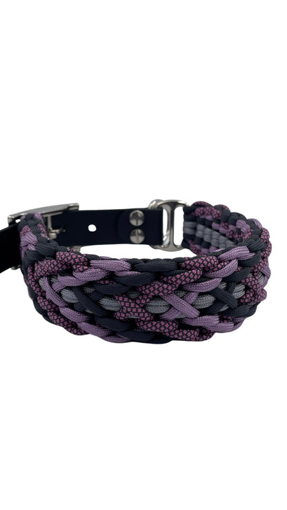 Handgefertigtes Paracord Hundehalsband Häuptling