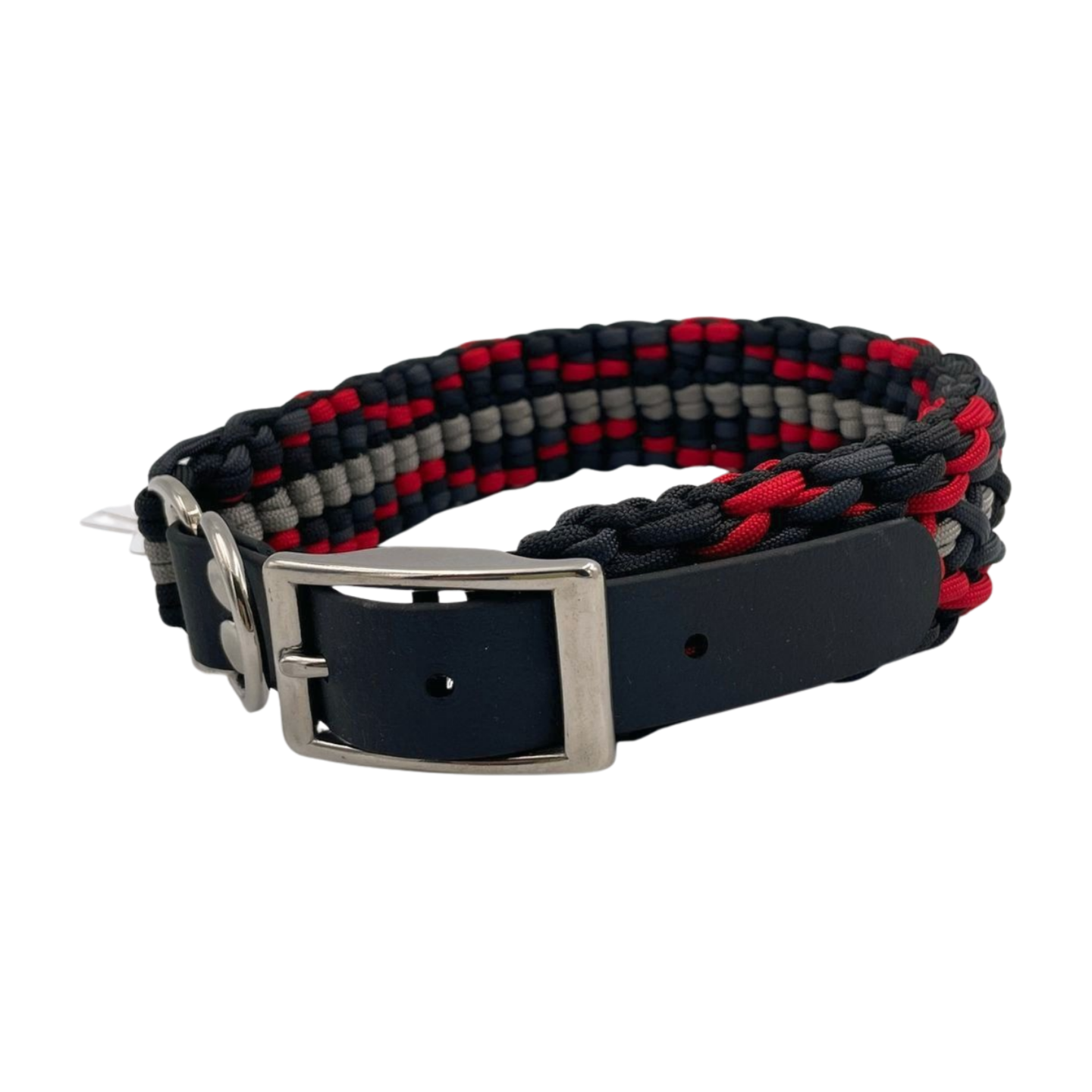 Handgefertigtes Paracord Hundehalsband Häuptling