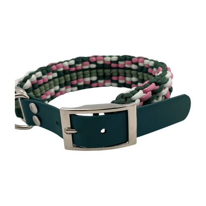 Handgefertigtes Paracord Hundehalsband Häuptling