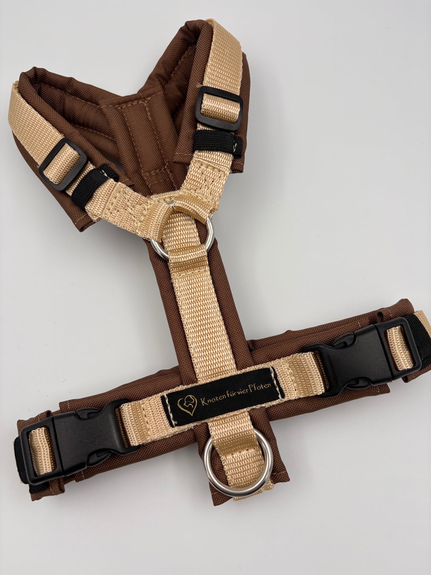 Brustgeschirr braun/beige