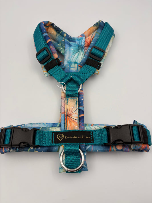 Brustgeschirr Pusteblume mit Applikation