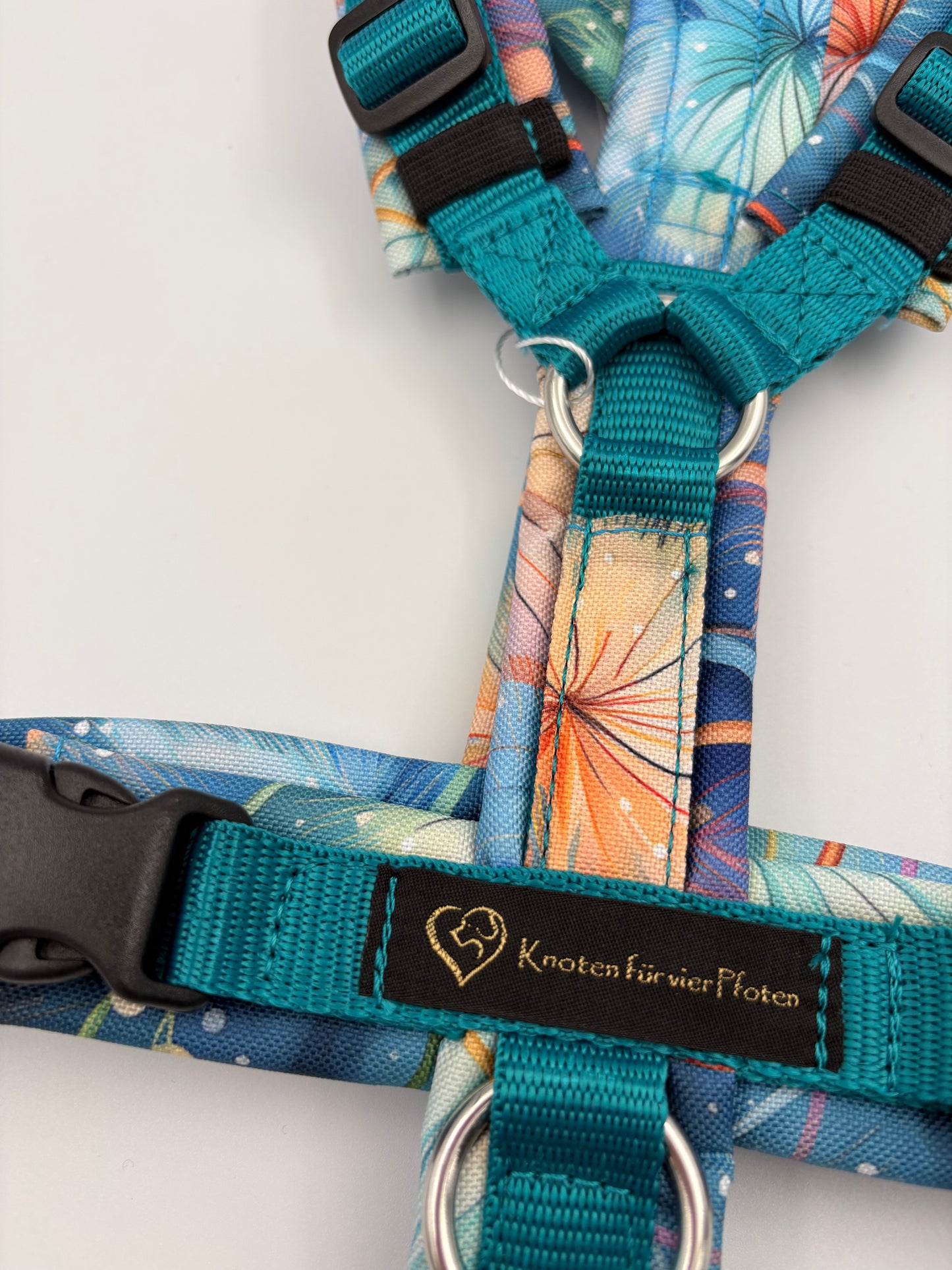 Brustgeschirr Pusteblume mit Applikation